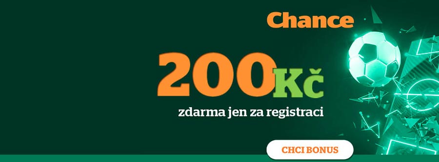 200 Kč zdarma jen za registraci