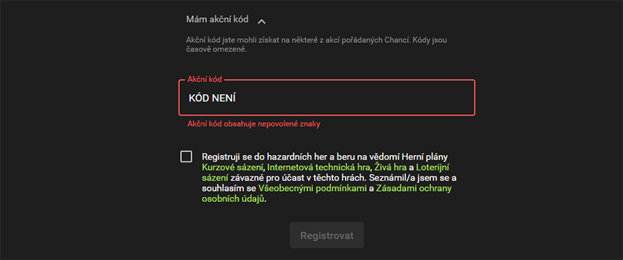 Promo kód 2026