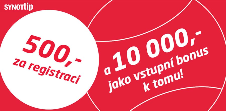 100% bonus k vkladu až 10 000 Kč