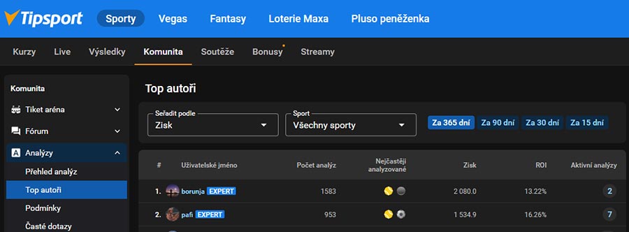 Analýzy